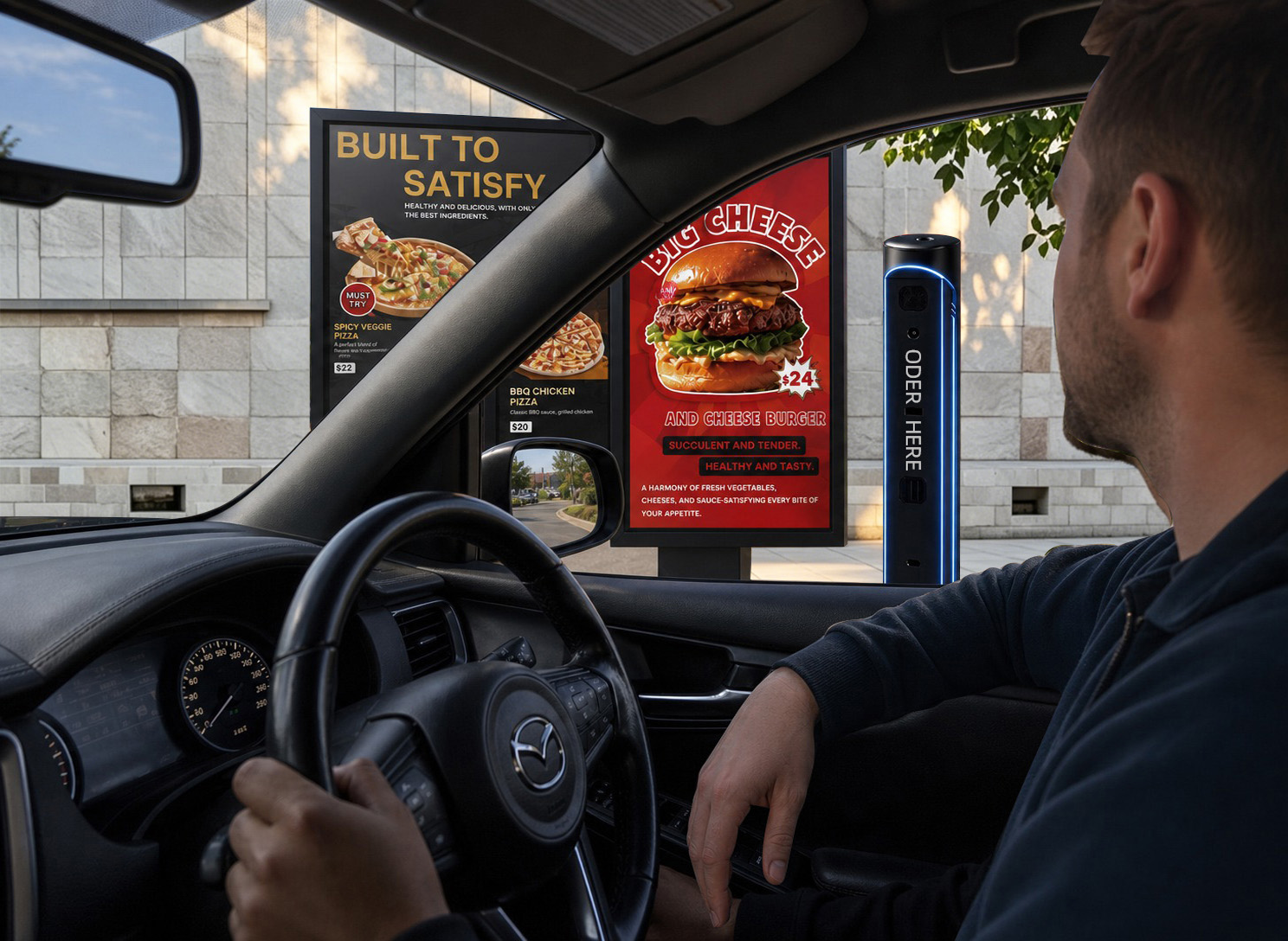 Outdoor Digital Menu Board